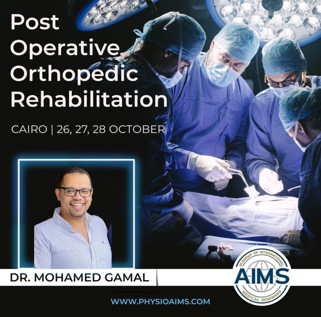 Post Operative Orthopedic Rehabilitation